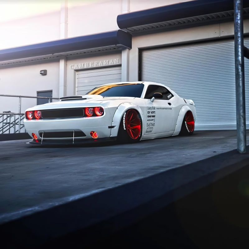 ORACLE Lighting Oracle 08-14 Dodge Challenger Dynamic Surface Mount Headlight/Fog Light Halo Kit COMBO - ColorSHIFT 1458-332 1458-332 Photo - lifestyle view