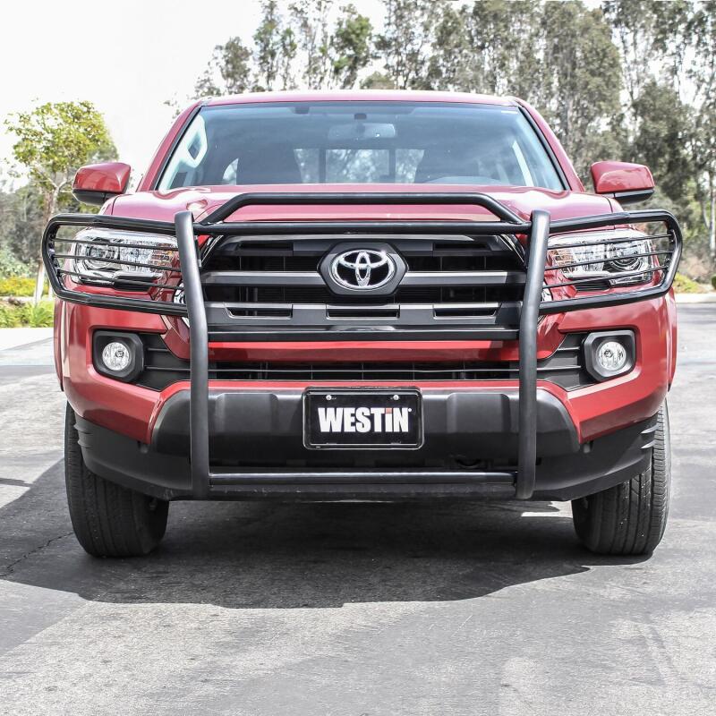 Westin 2016-2018 Toyota Tacoma Sportsman Grille Guard - Black 40-3885 40-3885 Photo - Mounted
