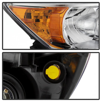 SPYDER xTune 06-08 Toyota RAV4 OEM Style Headlights - Chrome (HD-JH-TRAV06-AM-C) 9042867 9042867 Photo - Unmounted