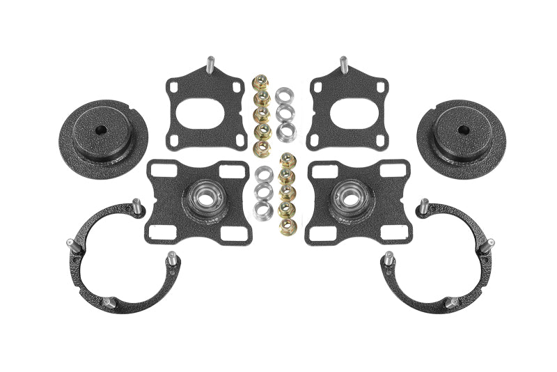 BMR Suspension BMR 11- 14 Ford Mustang / Shelby GT500 Caster Camber Plates - Black Hammertone WAK751H WAK751H Photo - Primary