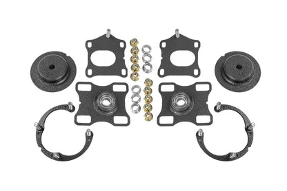 BMR Suspension BMR 11- 14 Ford Mustang / Shelby GT500 Caster Camber Plates - Black Hammertone WAK751H WAK751H Photo - Primary