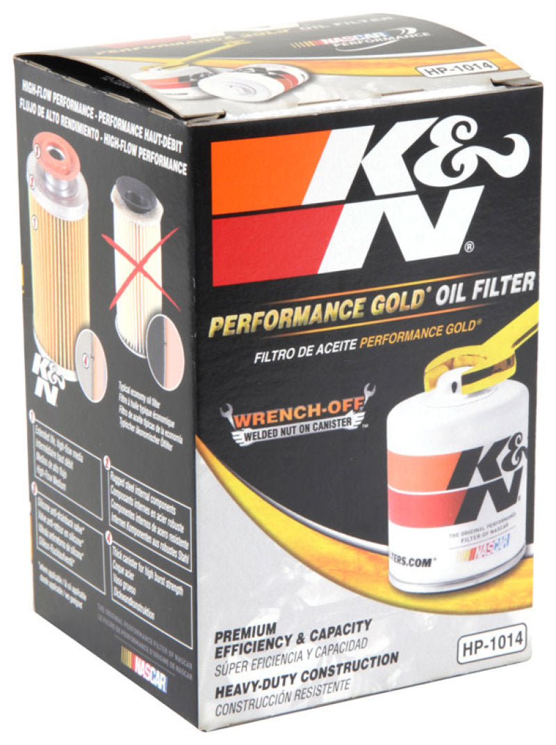 K&N Engineering Oil Filter KNEHP-1014 HP-1014 Photo - in package