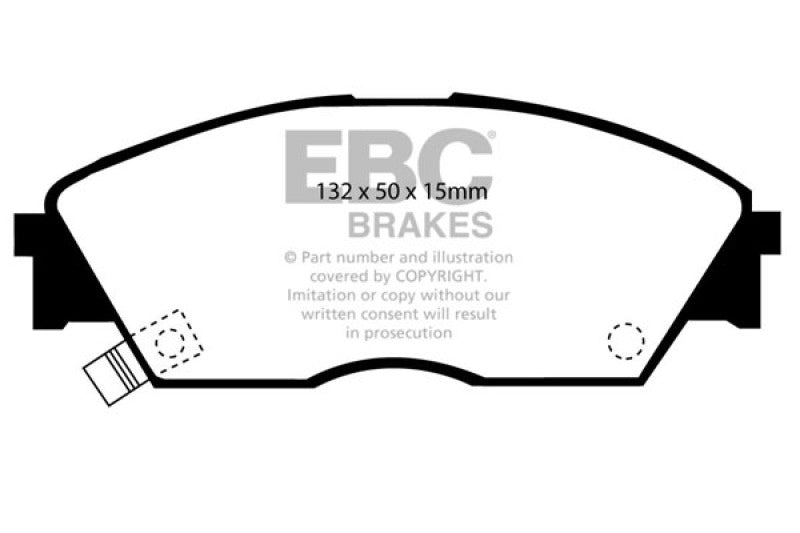 EBC Disc Brake Pad Set DP4706R Photo - Primary