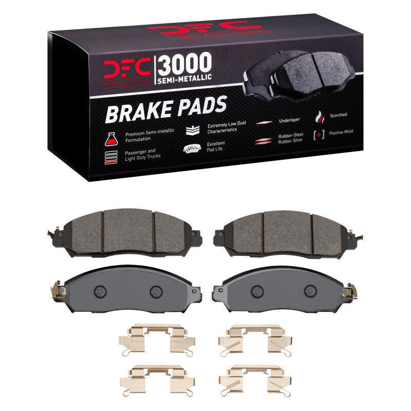 DFC DFC 3000 Semi-Met Brake Pads Brakes, Rotors & Pads Brake Pads - OE main image