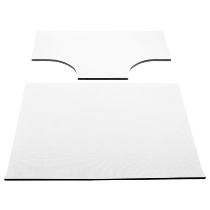 DEI 03-06 Jeep Wrangler TJ 2-Door w/Speaker Pods Boom Mat Headliner - 2 Piece - White 50148 50148 Photo - Primary