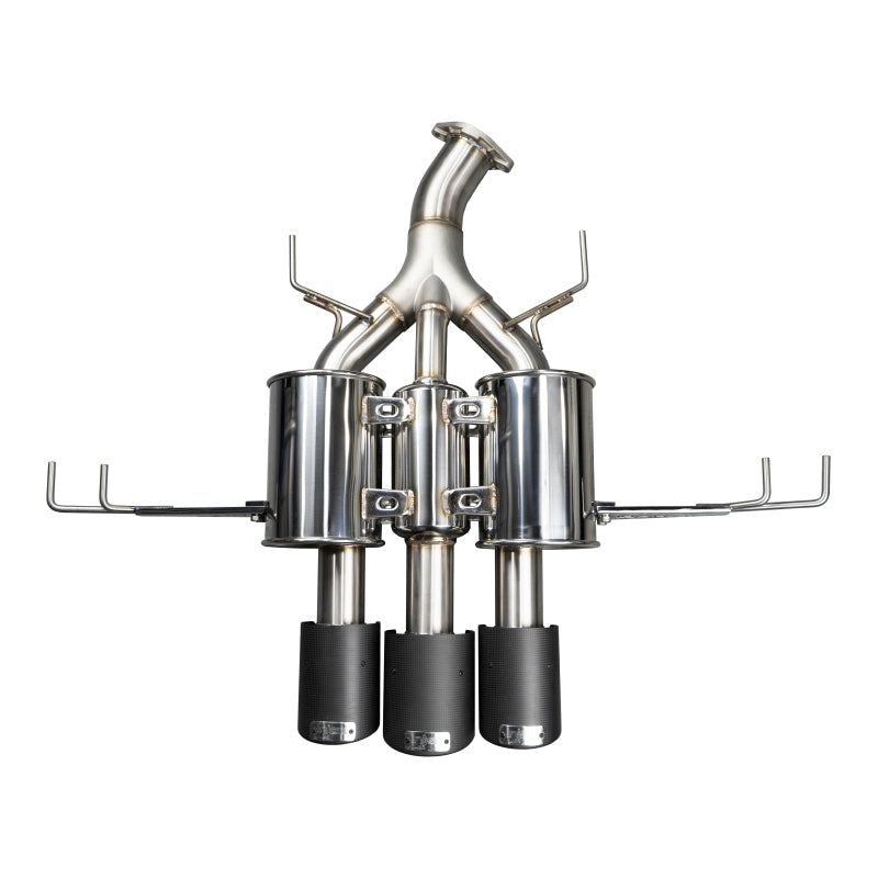 Injen 17-20 Honda Civic Type R 2.0L Turbo 3in 304SS Cat-Back Exhaust SES1583CF SES1583CF Photo - out of package