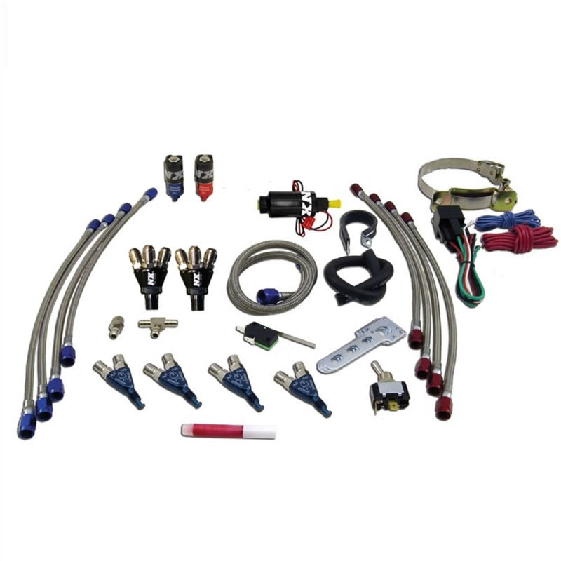 Nitrous Express 4 Cyl Piranha Nitrous Kit w/o Bottle 60005-00P 60005-00P Photo - Primary