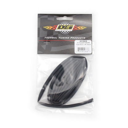 DEI Hi-Temp Shrink Tube 6mm x 4ft - Black 10838 10838 Photo - Unmounted