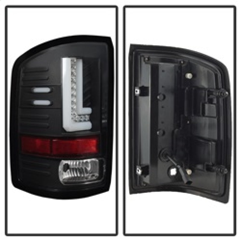 Spyder GMC Sierra 2016-2017 Light Bar LED Tail Lights - Black ALT-YD-GS16-LED-BK 5083777 5083777 Photo - Unmounted