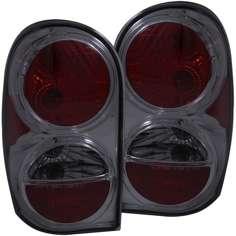 Anzo 2002-2007 Jeep Liberty Tail lights Smoke 221195 Photo - Primary