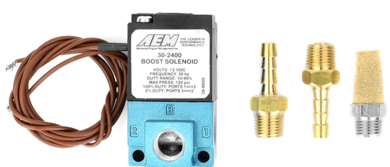 AEM Electronics Electronic Boost Control Solenoid Kit 30-2400 Photo - out of package