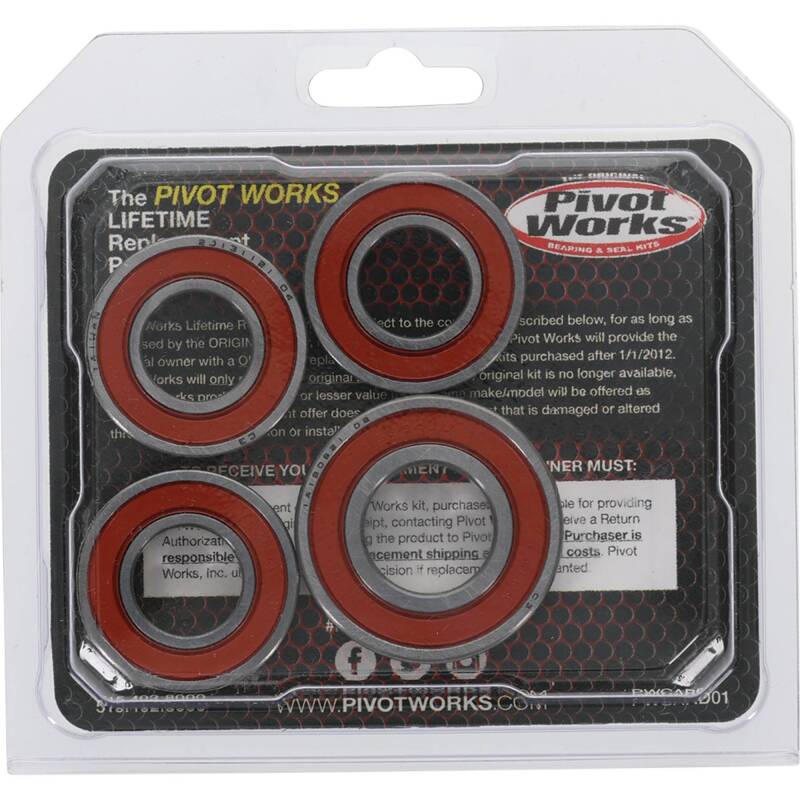 Pivot Works Kawasaki Wheel Bearing Kit Premium Bearings 25-1055-P 25-1055-P Photo - Primary