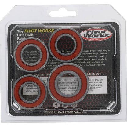 Pivot Works Kawasaki Wheel Bearing Kit Premium Bearings 25-1055-P 25-1055-P Photo - Primary
