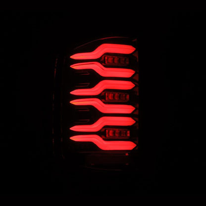AlphaRex 14-18 Chevy Silverado 1500 Luxx-Series LED Tail Lights Alpha-Black w/Activ Light/Seq Signal 620040 620040 User 4