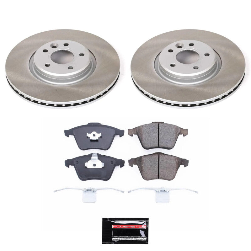 PowerStop Power Stop 05-11 Volvo V50 Front Semi-Coated Rotor Kit SC5430 SC5430 Photo - Primary