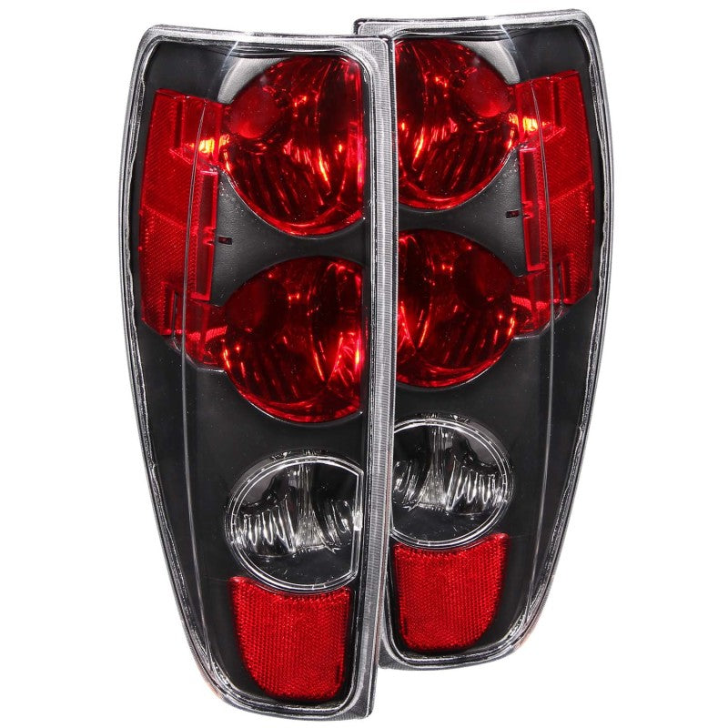Anzo 2004-2012 Chevrolet Colorado Taillights Black 211007 Photo - Primary