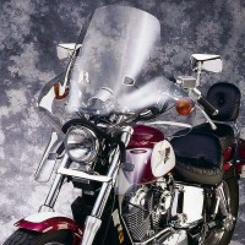 National Cycle 69-82 Honda/ Fits Pre-83 Round Light Plexifaring 3-Clear N8613-01 N8613-01 User 1