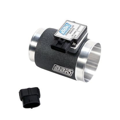 BBK Performance 86-93 Mustang 5.0L (EXCL Cobra) 76mm 30# CAC Mass Air Meter 8005 Photo - Unmounted