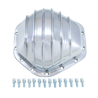 Yukon Gear & Axle Yukon Gear Polished Aluminum Cover For 10.5in GM 14 Bolt Truck YP C2-GM14T YP C2-GM14T Photo - Primary