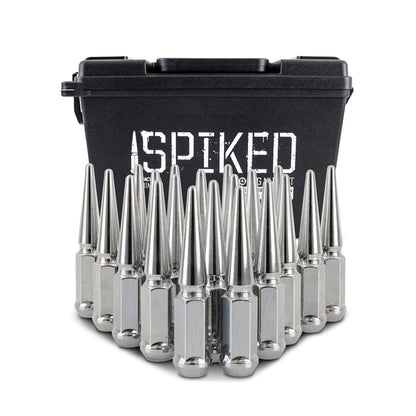 Mishimoto Steel Spiked Lug Nuts M12x1.5 20pc Set - Chrome MMLG-SP1215-20CH MMLG-SP1215-20CH User 1