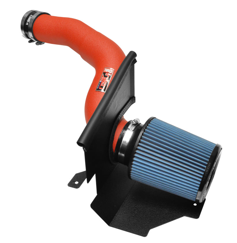 Injen 16-17 Ford Focus RS Wrinkle Red Cold Air Intake SP9003WR Photo - Primary