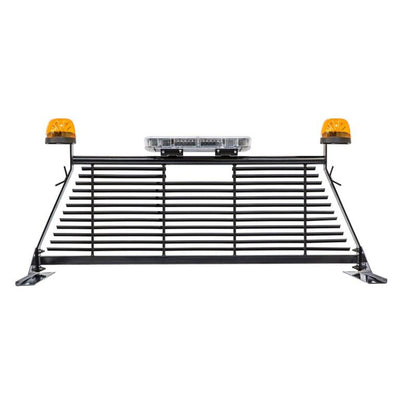 Westin 1999-2018 Chevrolet/Ford/GMC/Toyota Silverado/Sierra 1500/2500/3500 HD Headache Rack - Black 57-8025 57-8025 Photo - Primary