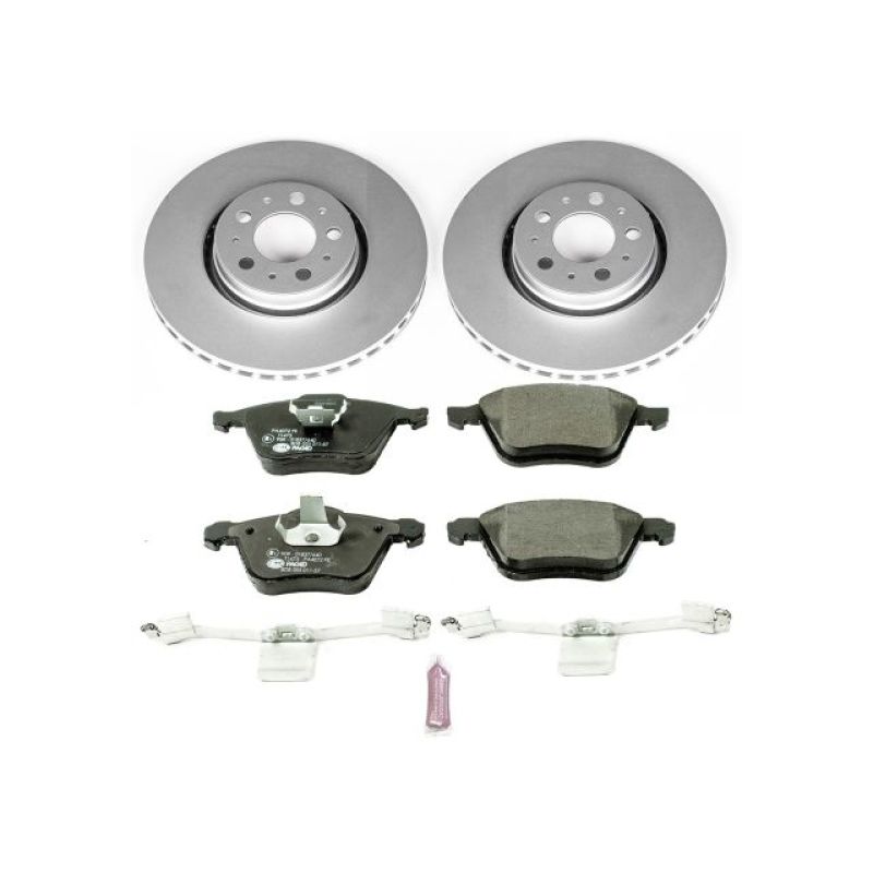 PowerStop Power Stop 08-09 Volvo S60 Front Euro-Stop Brake Kit ESK3063 ESK3063 Photo - Primary
