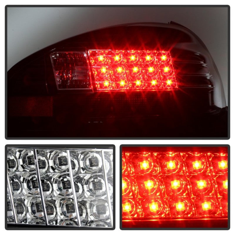Spyder Pontiac Grand Prix 97-03 LED Tail Lights Black ALT-YD-PGP97-LED-BK 5007148 5007148 User 1