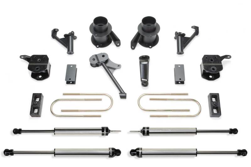 Fabtech 13-18 Ram 3500 4WD w/Factory Radius Arms 5in Basic System w/DL Shocks K3059DL K3059DL Photo - Primary