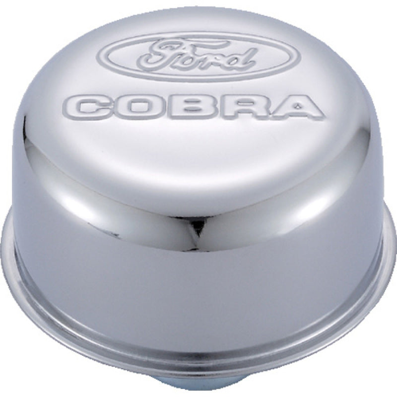 Ford Racing Chrome Breather Cap w/ Ford Cobra Logo 302-225 302-225 User 1