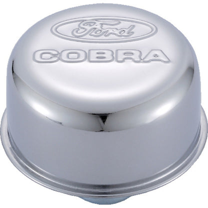 Ford Racing Chrome Breather Cap w/ Ford Cobra Logo 302-225 302-225 User 1