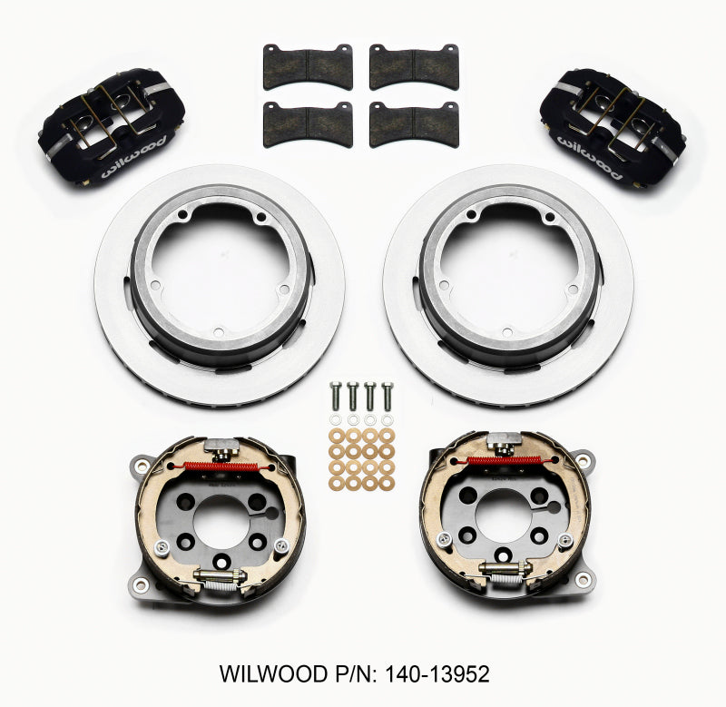 Wilwood Dynapro Low-Profile 11.00in P-Brake Kit Strange Eng Floater 3.49in Offset 140-13952 140-13952 Photo - Primary