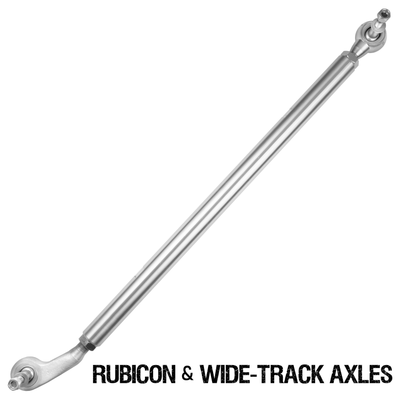 Rock Krawler 2018+ Jeep Wrangler (JL/JLU/JT Rubicon & Wide Track Axles) Pro-X Bottom Mount Drag Link RK08128B RK08128B Photo - Primary