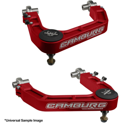 Camburg Toyota Tundra 2WD/4WD 07-21 KINETIK V2 Performance Billet Uniball Upper Arms (Red) CAM-310187-RED CAM-310187-RED Photo - Primary