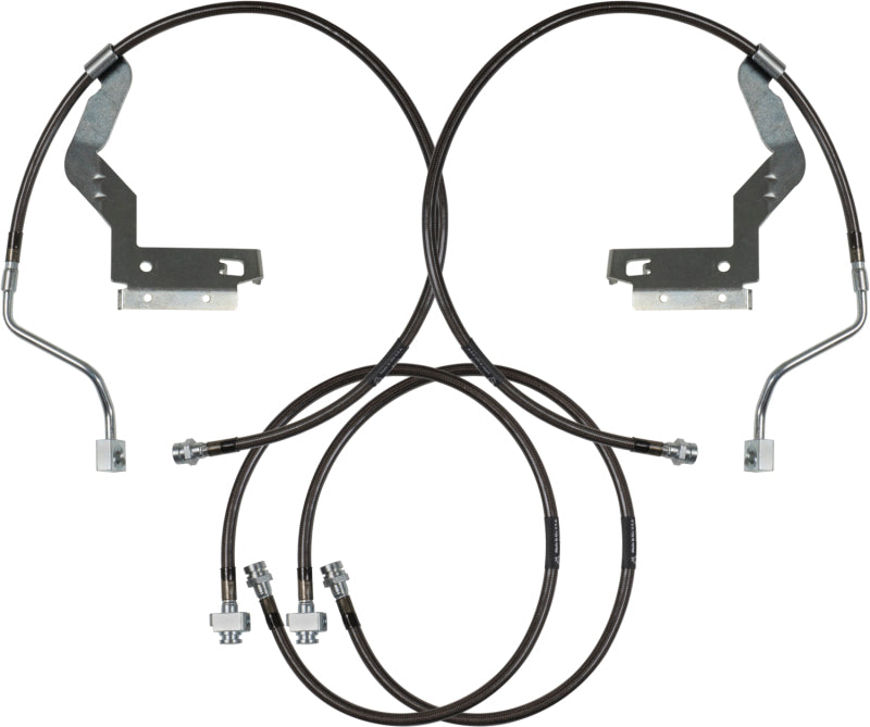 Carli 17-23 Ford F250/350 SD Hardware Braided Brake Lines 4.5in CS-FORDBBL-45-17 CS-FORDBBL-45-17 Photo - Primary