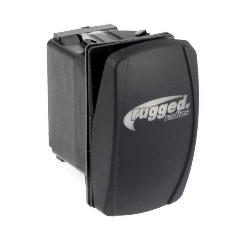 Rugged Radios Waterproof Rocker Switch Universal SW-RS-R SW-RS-R Photo - Primary