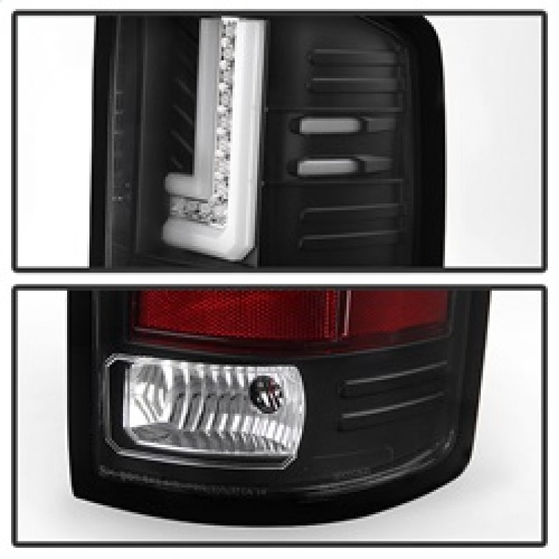Spyder GMC Sierra 14-16 LED Tail Lights Black ALT-YD-GS14-LBLED-BK 5080660 5080660 Photo - Unmounted