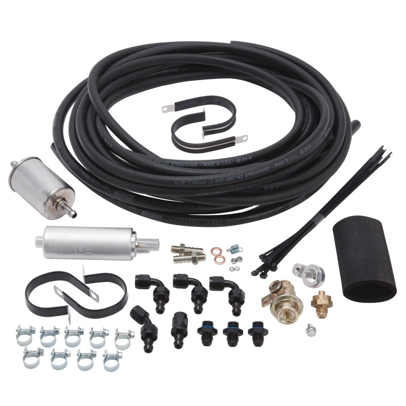 Edelbrock Fuel System E-Street EFI Return Type w/ Rail Mounted Regulator 43 PSI 3651 3651 Photo - Primary