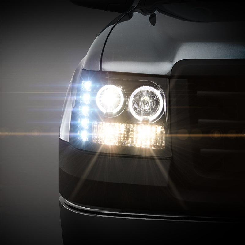 Spyder GMC Sierra 1500/GMC Sierra Denali 08-13 Projector LED Halo- LED Blk PRO-YD-GS07-HL-BK 5010605 5010605 User 1