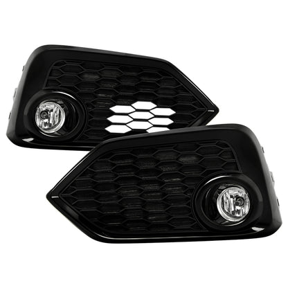 Spyder 16-17 Honda Civic 3DR Hatchback Only OEM Fog Light w/Switch - Clear (FL-HC2017-H-C) 9043321 9043321 Photo - Primary