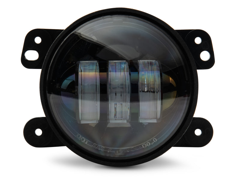 Raxiom 07-22 Jeep Wrangler JK/JL Axial Series Tri-Bar LED Fog Lights- White J130811 J130811 Photo - Close Up