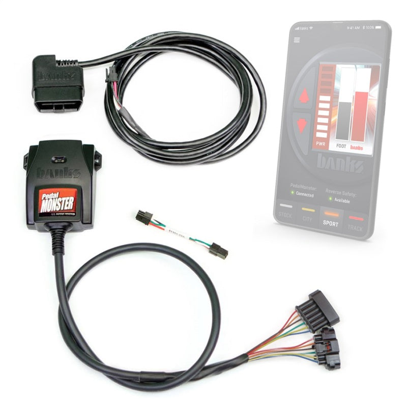 Banks Power Pedal Monster Kit (Stand-Alone) - Molex MX64 - 6 Way - Use w/Phone 64345 64345 Photo - Primary