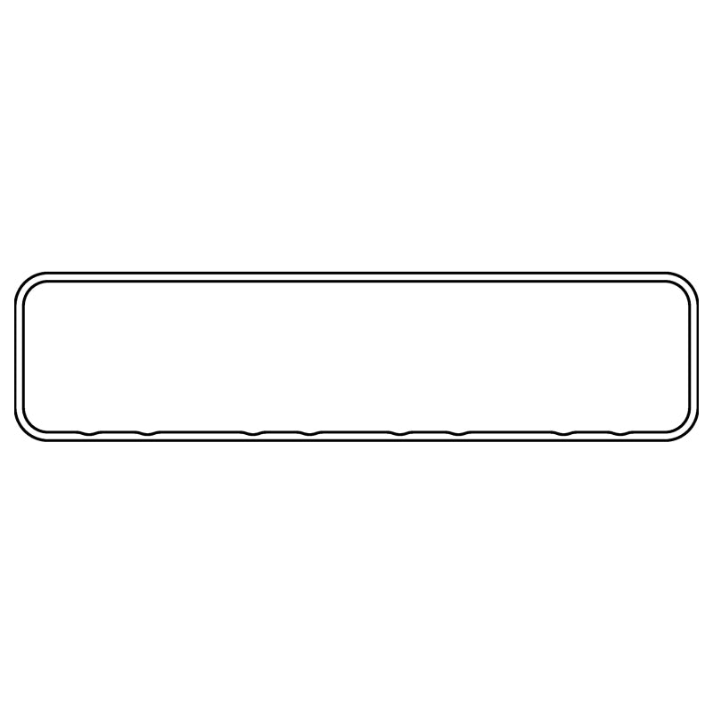 Cometic Gasket Cometic GM LT1/LT4 Gen-2 Small Block V8 .094in KF Valve Cover Gasket C15014-094 C15014-094 Photo - Primary
