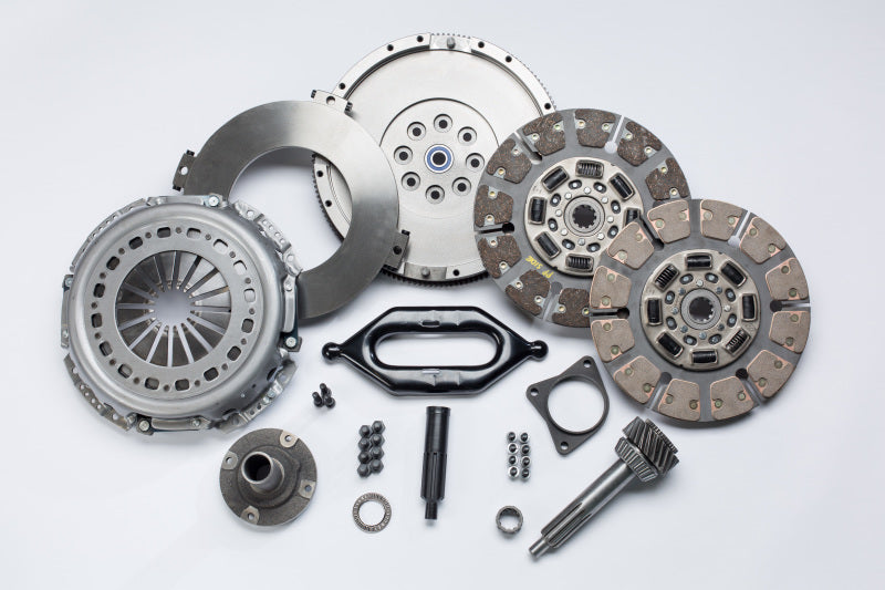 South Bend Clutch 94-03 Dodge 5.9L NV4500 Organic Street Dual Disc Clutch Kit w/ Input Shaft SDD3250-5K-ORG SDD3250-5K-ORG Photo - Primary