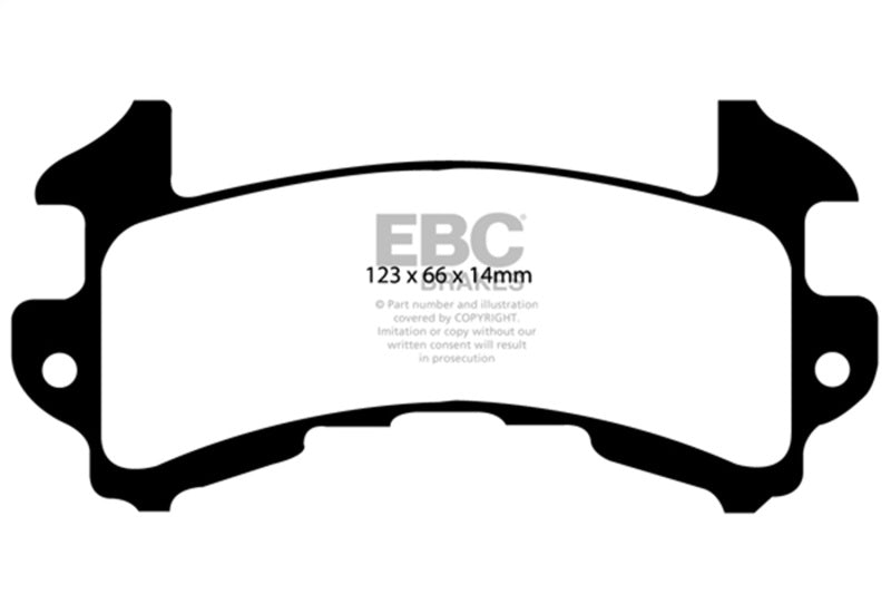 EBC Disc Brake Pad Set DP61146 Photo - Primary