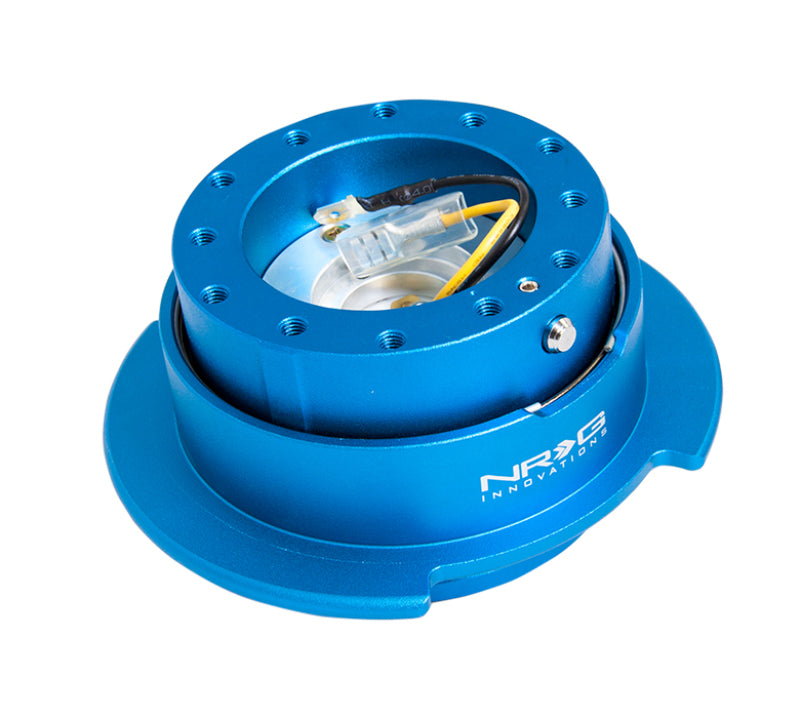 NRG Quick Release Kit Gen 2.5 Blue/Blue Ring SRK-250BL Photo - Primary