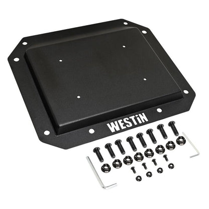 Westin 21-25 Ford Bronco (Excl. Sport) Spare Tire Delete Plate - Tex. Blk 59-89055 59-89055 Photo - Unmounted