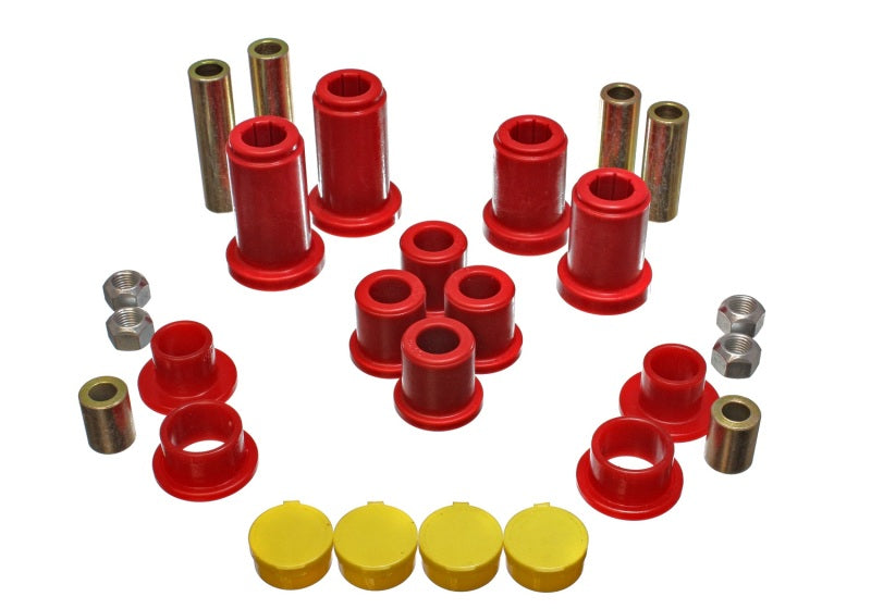 Energy Suspension Control Arm Bushing Set Red Cadillac Escalade Base 2002-2006 3.3190R Photo - Primary