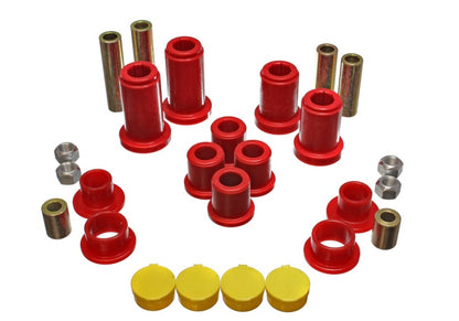 Energy Suspension Control Arm Bushing Set Red Cadillac Escalade Base 2002-2006 3.3190R Photo - Primary