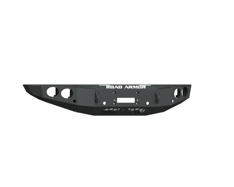 Road Armor 19-20 Ford Ranger Stealth Front Winch Bumper w/Round Light Pods- Tex Blk 6191FR0B 6191FR0B Photo - Primary